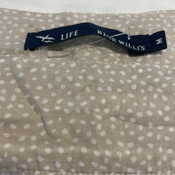 Life Blue Willi’s  Cream Linen & cotton tank with side Ruching . - Picture 10 of 10